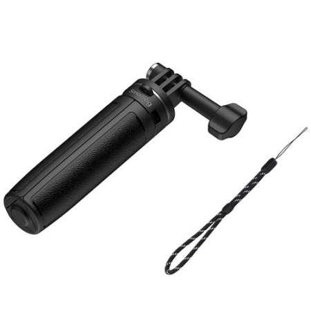 SmallRig 6148 - mini statyw 2w1, selfie stick do kamer sportowych - zawartość zestawu